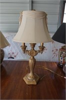 Candelabra Style Lamp with Shade