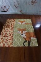 Set of Five Fox Placemats