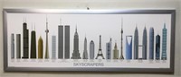 Skyscrapers of the World -47" Print