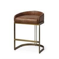 Leather Counter Chair