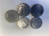 5-Eisenhower dollars