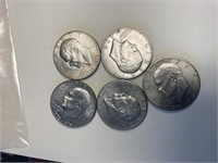 5- Eisenhower dollars