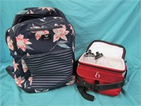 Roxy BackPack and Small Soft Cooler