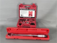 Torque Wrench & Pulley Remover in Cases
