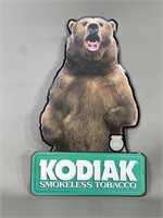 Kodiak Smokeless Tobacco Tin Advertising Sign