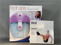 Foot Spa & Twist Board Exerciser