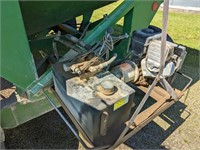 J&M 350-20 gravity wagon w/hydraulic seed auger