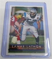 1996 Topps 40th Anni Lamar Lathon Football Card