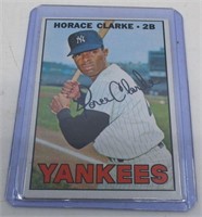 1967 Topps Horace Clarke Baseball Card