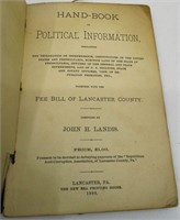 1888 Handbook of Political Information