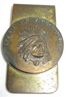 Mark of Worumbo Native American Money Clip
