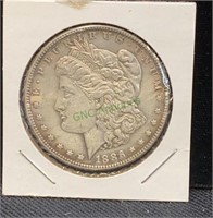 Coin - 1886 Morgan silver dollar(1608)