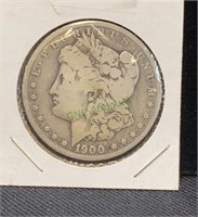 Coin - 1900 O Morgan silver dollar(1608)