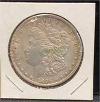 Coin - 1896 Morgan silver dollar(1608)