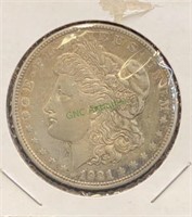 Coin - 1921 Morgan silver dollar(1608)