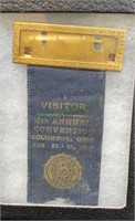 1923 American Legion visitor badge(1608)