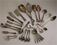 Plated Assorted Silverware