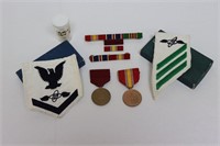 US Navy National Defense & Good Conduct Medals