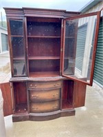 One Piece China Cabinet Vintage