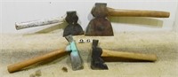 4 – Various Plumb hatchets, F-G: 2 – Fayette