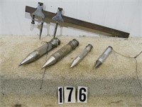 5 – Assorted measuring devices: L.S. Starrett,