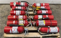 (12) Amerex Assorted Fire Extinguishers