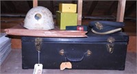 Lot #4782 - Trunk full of WWII military pins,
