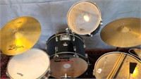 CB Drum Set 5 Drums, 3 Cymbals