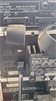 Technics Stereo HD-505 4 Components w/ 2 Speakers