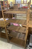 Antique five level bookshelf with