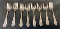Stieff sterling silver luncheon forks - lot of