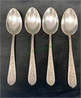 Stieff sterling silver tablespoons - lot of 4 in