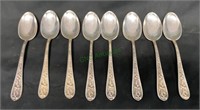 Stieff sterling silver teaspoons - lot of 8 in