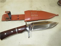 14" L CUSTOM FIXED BLADE KNIFE W/ SHEATH
