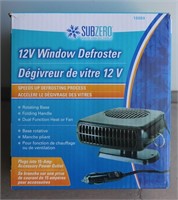 SubZero 12v Window Defroster