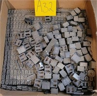 R - BOX OF LETTER & NUMBER BLOCKS (A32)
