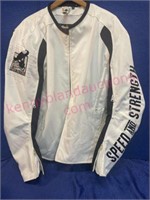 Armored Motorcycle Jacket RN#90261 (sz XL) white