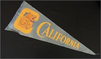 Vintage Cal Golden Bears Pennant