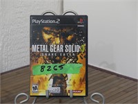 PS2 Metal Gear Solid