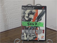 PS2 Metal Gear Solid 2