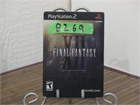 PS2 Final Fantasy Collectors Edition