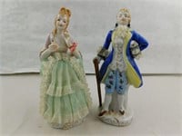 Set of 2 Glass Figurines