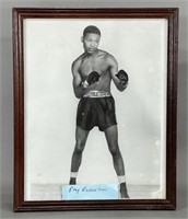 Vintage Boxing Promo Photo -Ray Robinson