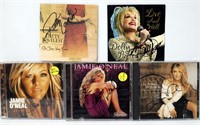 Country Ladies Autographed CD Covers w Dolly