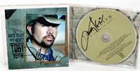 Tobey Keith Autographed CD Cover & CD Disk