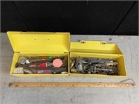 TOOLS IN YELLOW BOXES