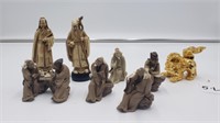 8 Pc. Chinese Figures