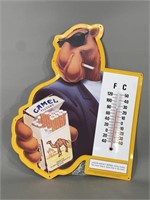Joe Camel Tin Thermometer Advertising Sign
