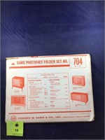 Vintage Sams Photofact Manual Folder Set #704 TVs