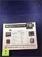 Vintage Sams Photofact Manual Folder Set #710 TVs